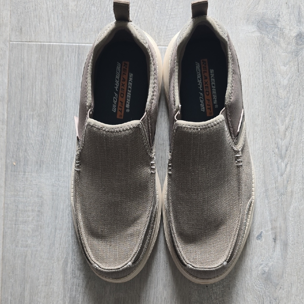 Skechers Men's Brown Slip-On Loafers